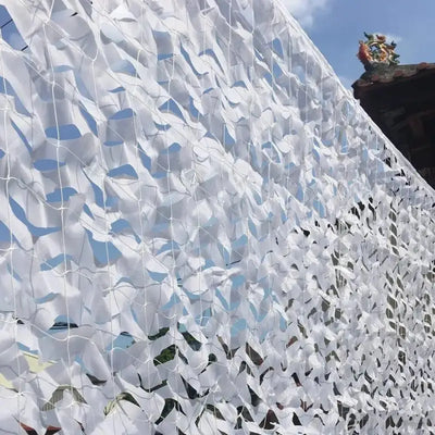 White Camouflage Net