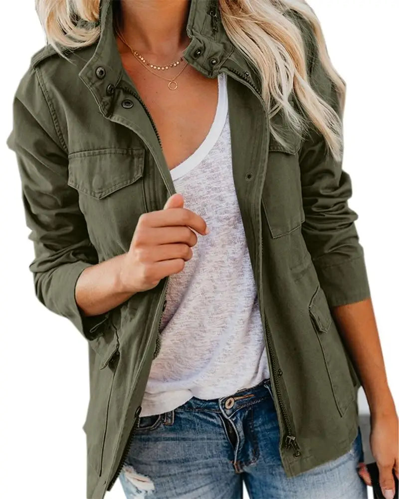 Womens Military Style Jacket
