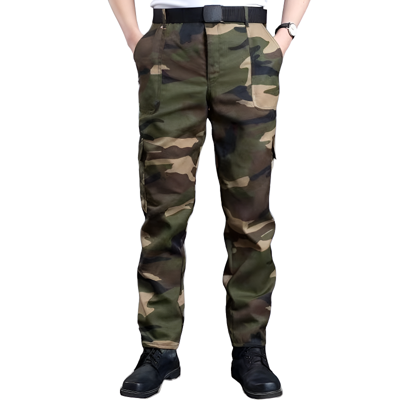 Woodland camo cargo pants