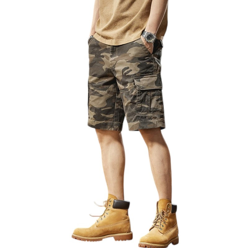 Woodland camo short